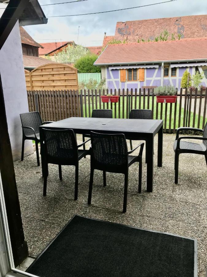 Gite Plain-Pied Avec Jardin Du Centre Alsace Ebersheim 外观 照片